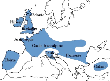 Repartition des celtes